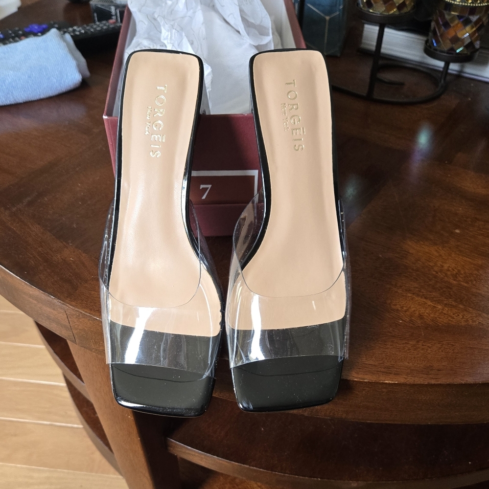 Amaryllis Black Heels Elegant Design